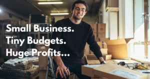 Small Business. Tiny Budgets. Huge Profits...