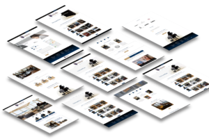Perspective Webpage Mockup