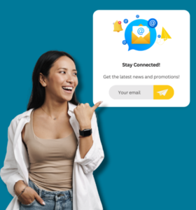 Sign up for email